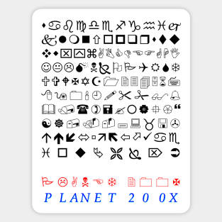 200X DINGBATS Sticker